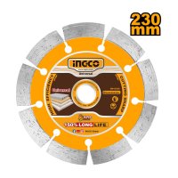 Disc diamantat segmentat industrial INGCO DMD011251, 125 mm, segment de 10 mm - 1