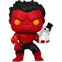 Figurina Funko POP Marvel Holiday S4 - Red Hulk - 1
