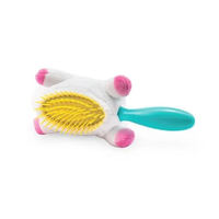 Perie de par pentru copii alba Unicorn Teddy Hair Martinelia 3013w - 1