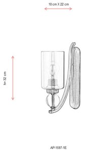 Aplica AP-1597-1E Antic - 3