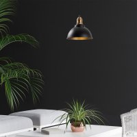 Lustra Varzan Negru 21x21x116 cm - 2