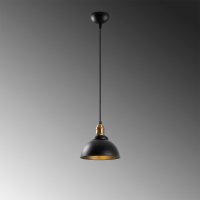 Lustra Varzan Negru 21x21x116 cm - 6