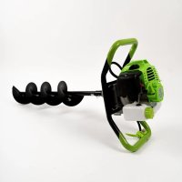 Motoburghiu Craft-Tec MX200 pe benzina 58cc, 6.1kW, 8.1CP, motor 2 timpi, verde, fara burghiu - 3
