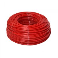 Furtun flexibil din polietilena 1/4 (6 mm) rosu pentru sisteme de filtrare - 1