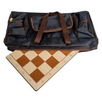 Geanta Eleganta Deluxe pentru Tabla Rulabila si Piese - Maro - 1