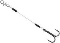 Montura Delphin BOMB! Twisto RIGS Fluorocarbon, 3buc/plic (Marime Ancora: Nr 8 - 6cm) - 1