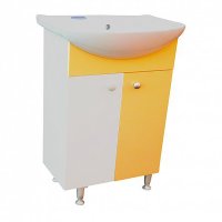 Masca chiuveta / lavoar baie Selena  60 cm  alb-cream - 1