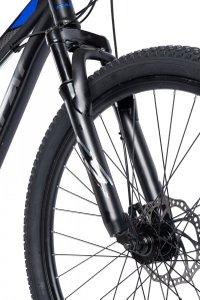 Bicicleta MTB Full-Suspension E-Carpat E2660A NegruGriAlbastru, 26 inch, 150-165 cm inch, greutate suportata 100 kg - 5