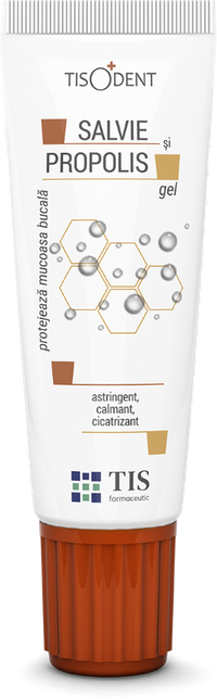 Gel Tis Farmaceutic cu Salvie si Propolis, 20ml - Solutie Naturala pentru Ingrijirea Pielii - 1