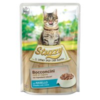 STUZZY Chunks cu Cod in Sos pentru Pisici, Plic de 85g - 1