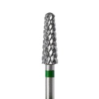 Bit pentru freza din tungsten carbide, verde, 4 x 14 mm, model BTE-8V - 1