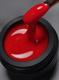 Gel Autonivelant Everin Candy Ombre 15gr- 12 - Gel Roșu Neon Intens - 1