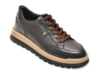 Pantofi sport GRYXX TRL01 maro din piele naturala pentru barbati - 1