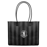Geanta Cumparaturi Wednesday - Nevermore Academy, Black - 2