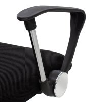 Scaun de birou Joel I mesh negru-rosu 60x60x109 cm - 5