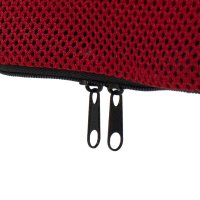 Scaun de birou Joel I mesh negru-rosu 60x60x109 cm - 7