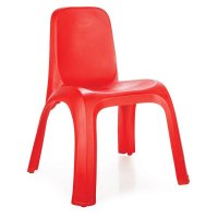 Scaunel Pilsan King pentru copii, rosu, ergonomic si stabil pentru interior si exterior - 2