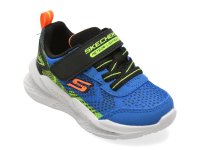 Pantofi sport SKECHERS albastri, METEOR-LIGHTS 2.0, din material textil - 1