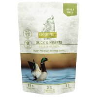 Hrana umeda, Pouch Isegrim Dog Adult Duck & Hearts, 410 g - 1