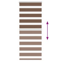 Jaluzea Zebra Maro din Poliester 60,9 cm - Dimensiuni 65x150 cm - 5