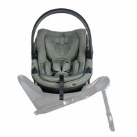 Scoica pentru copii BeSafe Go Beyond 2 Verde, certificata pentru zbor, protectie laterala SIP+, tetiera ajustabila - 6