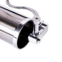 Masina de Umplut Carnati Manual Vertical PRO, Capacitate 4 kg, 5 Palnii, Micul Fermier GF-1289 - 7