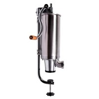 Masina de Umplut Carnati Manual Vertical PRO, Capacitate 4 kg, 5 Palnii, Micul Fermier GF-1289 - 6