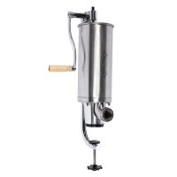 Masina de Umplut Carnati Manual Vertical PRO, Capacitate 4 kg, 5 Palnii, Micul Fermier GF-1289 - 5