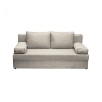 Canapea ANA extensibila, 3 locuri, cu lada depozitare, bej, 185x82x80 cm - 1