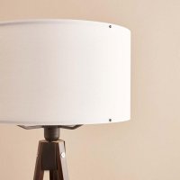 Lampadar Opviq din lemn alb si maro, 140 cm, model 780SGN3498 - 2