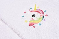 Prosop de baie cu gluga model Unicorn 75x75 cm - 1