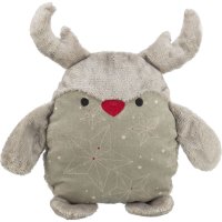 TRIXIE Ren de Craciun, jucarie de plus pentru caini, XS-XL, bej, 30 cm - 1