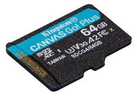 Card de memorie Kingston Canvas Go! Plus MicroSDXC 64GB Clasa 10 cu adaptor inclus - 5