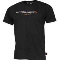 Tricou Savage Gear Junior, Black Ink (Marime: M) - 1
