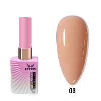 Rubber Base Everin Nudelicious Collection 15ml- 03 Hema Free - 1