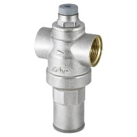 RBM RINOX DUE, reductor de presiune DN32, 1 1/4, alama nichelata, 25 bar, reglaj 0.5-7 bar - 1