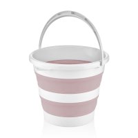 Galeata pliabila BabyJem Pink pentru baie - 1