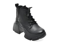 Ghete dama GRYXX 68295 negre din piele naturala - 1