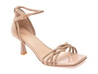Sandale elegante EPICA gri, 5KL740, din piele intoarsa - 1