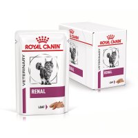 ROYAL CANIN VD Renal Loaf - Plicuri cu hrană umedă pentru pisici, dietă veterinară, 85g x 12 bucati - 3