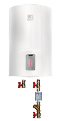 Boiler electric Ariston Lydos R 80 V, 1800W, cu rezervor Titan si kit de montaj - 1