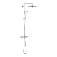 Sistem dus Grohe Euphoria 260, 3 jeturi, termostat, limitator debit, crom - 27615002 - 1