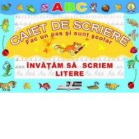 Caiet de scriere pentru invatarea literelor - perfect pentru copii - 1