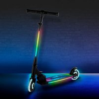Trotineta Kidwell Mido Black 3 in 1 pentru copii, pliabila, reglabila, cu 2 roti si LED, 5 ani+, suport pana la 100 kg - 2