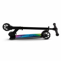 Trotineta Kidwell Mido Black 3 in 1 pentru copii, pliabila, reglabila, cu 2 roti si LED, 5 ani+, suport pana la 100 kg - 6