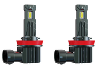 Set 2 becuri auto LED mini H11 K13 model 3570 de 150W 19000 lumeni 6000k - 1