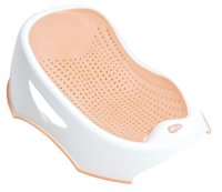 Suport de baie ergonomic Little Mom Soft Pink - confort si stabilitate pentru bebelusi, dimensiuni 60.5 x 39 x 20 cm - 8