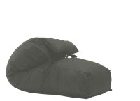 Fotoliu Pufrelax Yoga L + Perna Moon Grey Gama Premium umplut cu fulgi de burete memory mix - 4