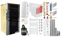 Fornello Primo Truva 25 kW Ivory - Pachet complet pentru incalzire cu peleti - 1