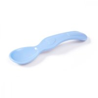Set castron si lingurita Babyono albastru deschis - 3
